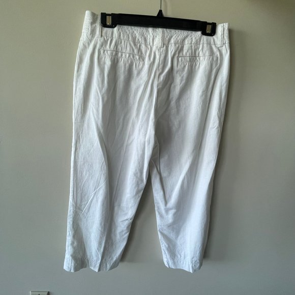 White Linen Pants - Picture 7 of 7